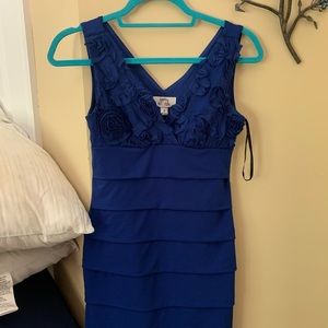 Blue Cocktail Dress